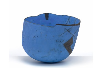 ‘Massive blue bowl’, 1991, by Gordon Baldwin
