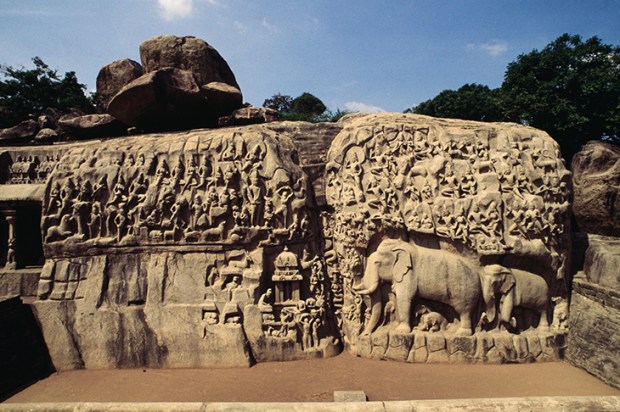 What a relief: ‘Descent of the Ganges’ or ‘Arjuna’s Penance’, 7th century