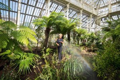 Garden of earthly delights: horticultural apprentice Emma Love in the newly reopened Temperate House at Kew
