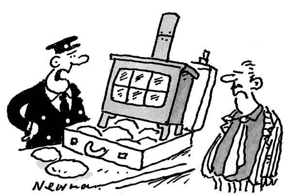 ‘We found a wood-burning stove hidden in your cocaine.’