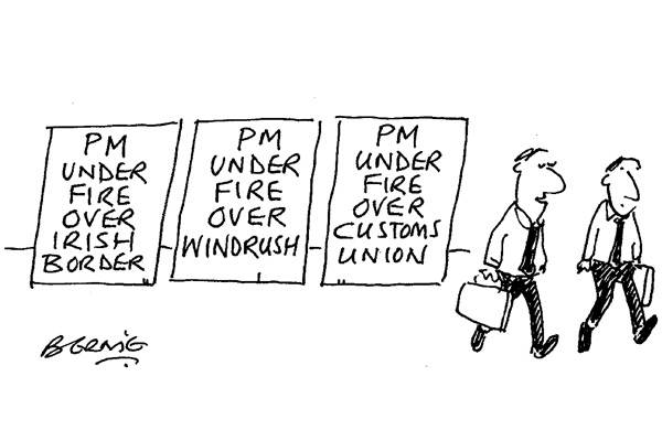 ‘Rather warm for May.’