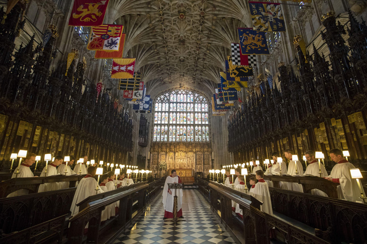 One of the last remaining all-boys' choirs in Britain, St George's Chapel Choir, which sang in the recent royal wedding in Windsor
