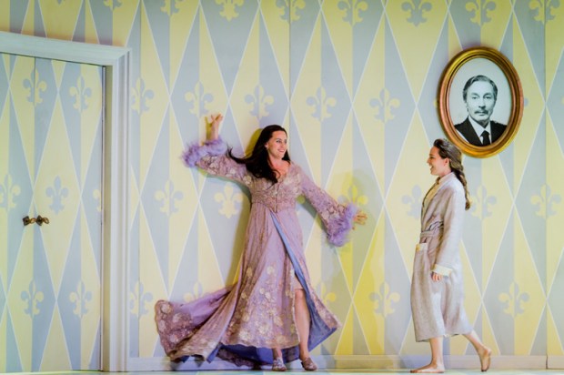 Rachel Willis-Sorensen as the Marschallin and Kate Lindsey as Octavian in Der Rosenkavalier at Glyndebourne Festival