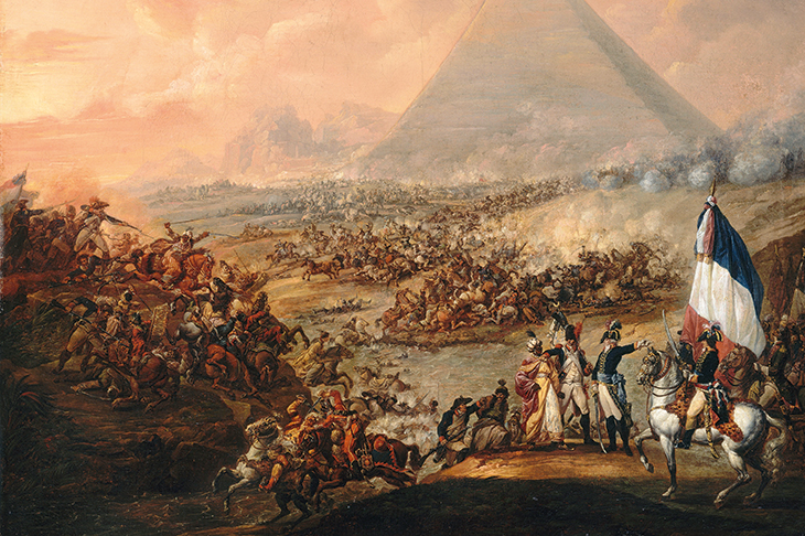 ‘The Battle of the Pyramids’, 1798–9, by François-Louis-Joseph Watteau