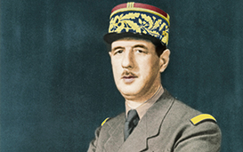 Greatness thrust upon him: General de Gaulle in 1940