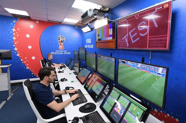 The VAR room in Moscow (Photo: Getty)