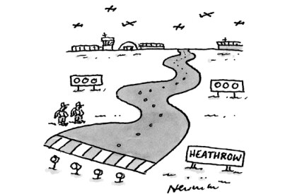 ‘This is the new runway for drunk BA pilots.’