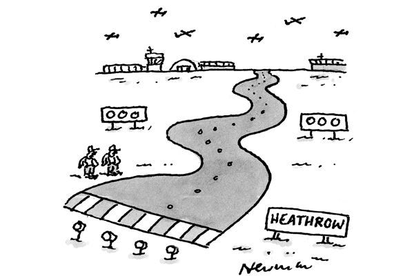 ‘This is the new runway for drunk BA pilots.’