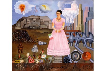 ‘Self-portrait on the border between Mexico and the United States of America’, 1932, Frida Kahlo