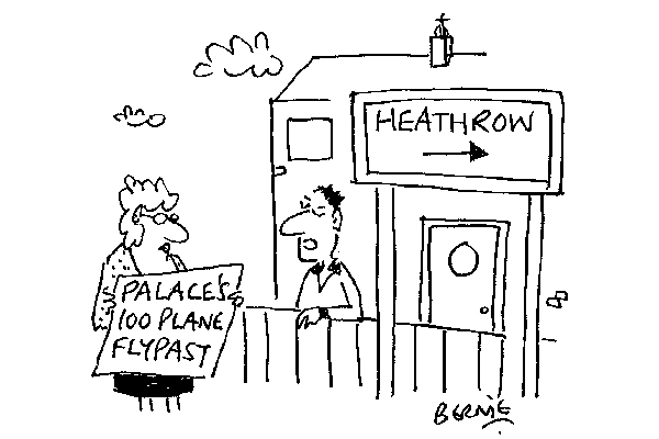 ‘I remember quiet days like that.’