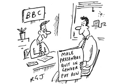 ‘We can offer you a 20 per cent higher leaving package than we’d offer a woman.’