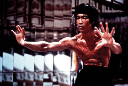 Bruce Lee in a scene from Enter the Dragon