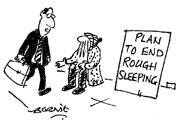 ‘Sorry, I don’t have a spare pound today but I plan to have one by 2027.’