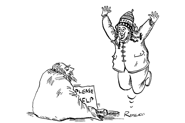 ‘I’ll give you something even better than money or food: Hygge!’