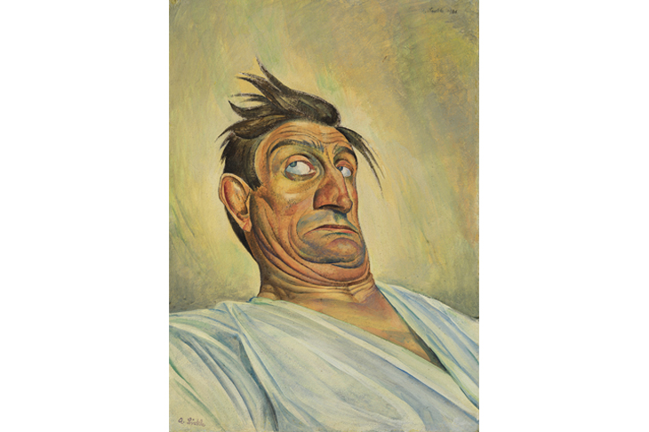 ‘The Acrobat Schulz V’ (1921), by Albert Birkle