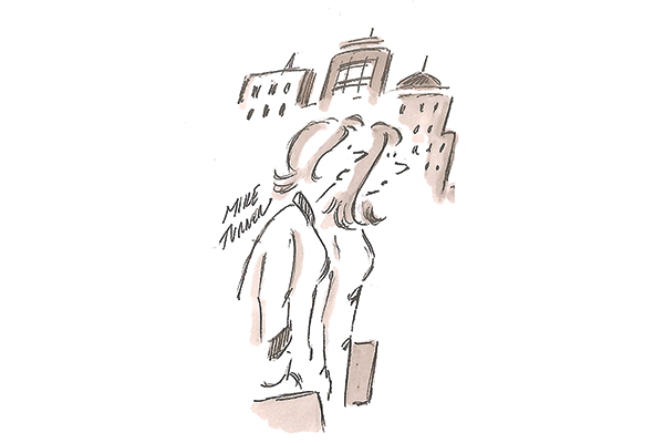 ‘Just when the glass ceiling’s become a glass floor, we have to worry about upskirting.’