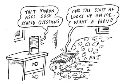 How your smart devices talk about you when you’re out.