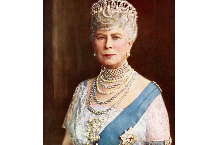 The proud, lonely queen dressed up in Garter ribbon and diamonds for dinner at Sandringham every night, even when alone with the king [Getty Images]