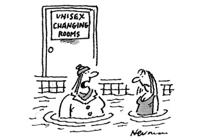 ‘With all these sex pests about, I’m not taking any chances.’