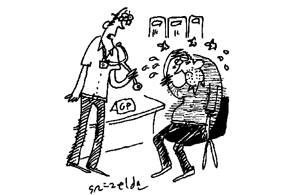 ‘It looks like you’re having an alcohol-free day.’