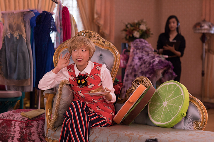 Awkwafina, as Peik Lin Goh, brings some much-needed liveliness to Crazy Rich Asians