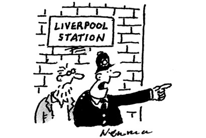 ‘The Labour conference is left, left, further left, and then on the far left.’