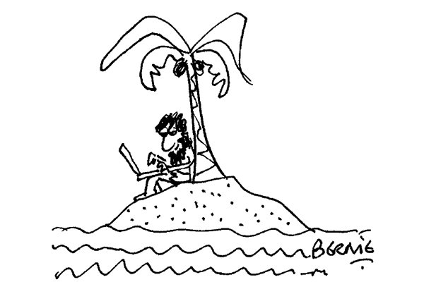 ‘Seriously babe — I have my own island!’