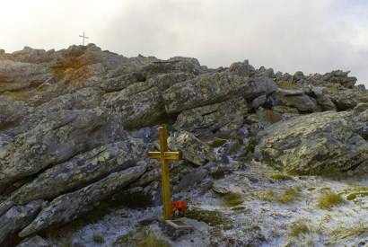 Mount Longdon, Falkland Islands, where members of the 3rd Parachute Regiment died in fighting on 11–12 June 1982