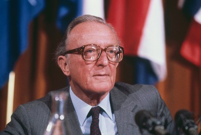 Lord Carrington. Credit: Getty Images