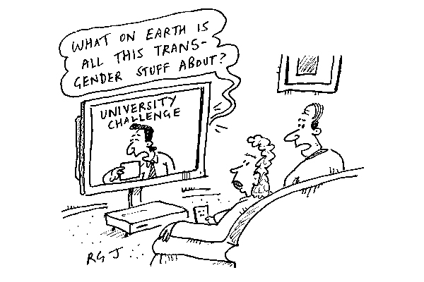 ‘Every so often they ask a question to which only young people know the answer.’