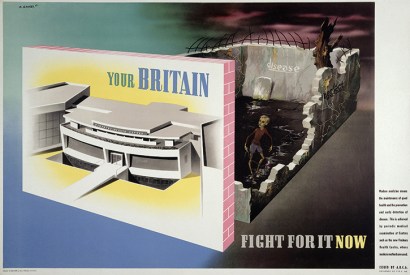 ‘Your Britain: Fight for it Now’, 1942, by Abram Games