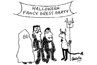 ‘I’ve come as Jo Whiley.’