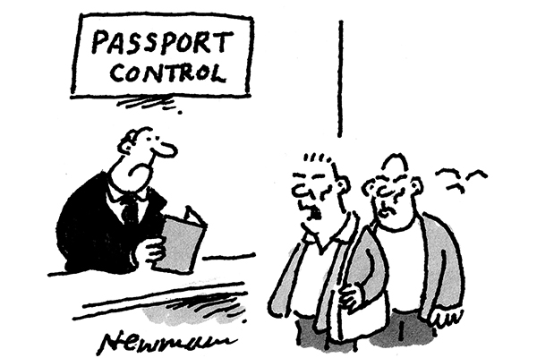 ‘We are innocent Russian tourists on riding holiday, looking forward to a good hack…’