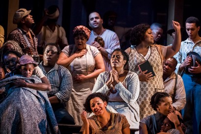 Thrilling, heartbreaking music drama — you need to see it: Sarah-Jane Lewis as Annie with the chorus in ENO’s Porgy and Bess