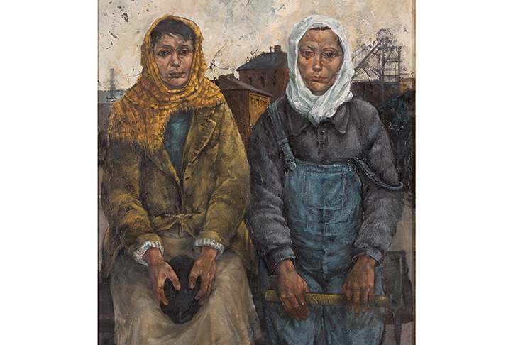 ‘Pit Brow Lasses’, 2015, by David Venables