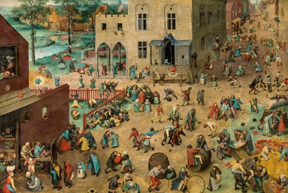 ‘Children’s Games’, 1560, by Pieter Bruegel the Elder