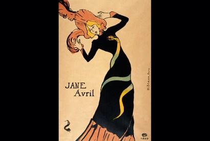 Going to the wall: ‘Jane Avril’, 1899, by Henri Toulouse-Lautrec