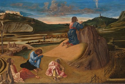 ‘The Agony in the Garden’, c.1458–60, by Giovanni Bellini