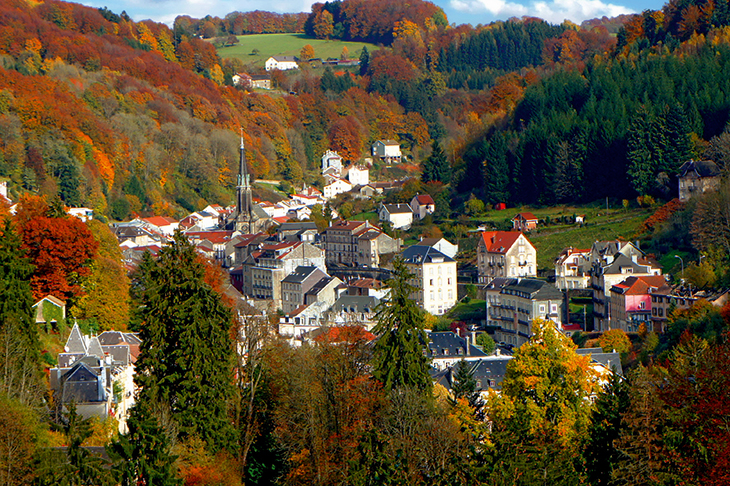 Mountain spa: Plombières-les-Bains