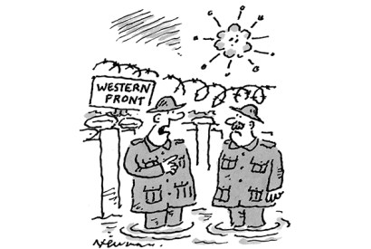 ‘All that futility and loss has given me an idea for a referendum.’