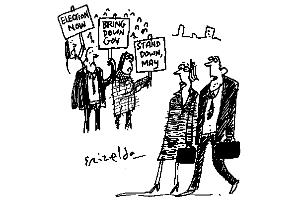 ‘Ugh! Tory rebels are everywhere.’