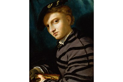 ‘Portrait of a Young Man with a Book’, c.1524–6, by Lorenzo Lotto