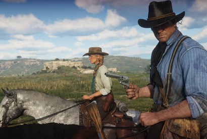 Games without frontiers: a scene from Red Dead Redemption 2