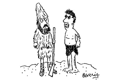 ‘I identify as Woman Friday.’