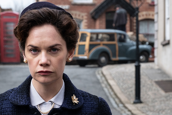 Keeping it in the family: Ruth Wilson playing her grandmother Alison in Mrs Wilson