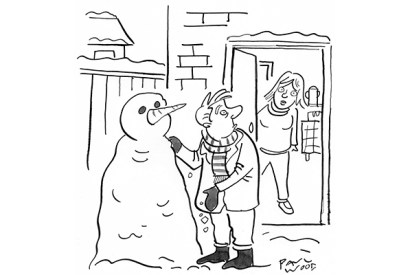 ‘The children said they will be out to photograph it later.’