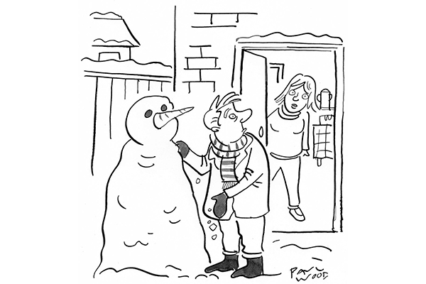 ‘The children said they will be out to photograph it later.’