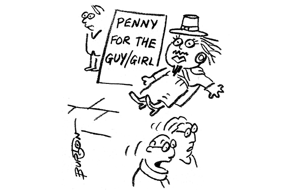 ‘Truth be told, I’m struggling to keep up with this gender-fluid business.’