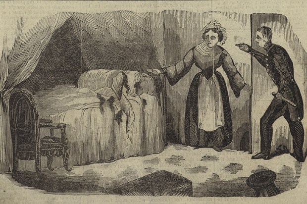 The discovery of the murder of Lord William Russell. Credit: Bridgeman Images