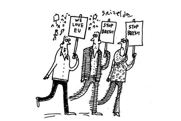 ‘Actually, I support Brexit but I love the atmosphere at middle-class protests.’